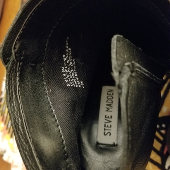 Steve Madden Sina Leather Boots - Picture 3 of 3